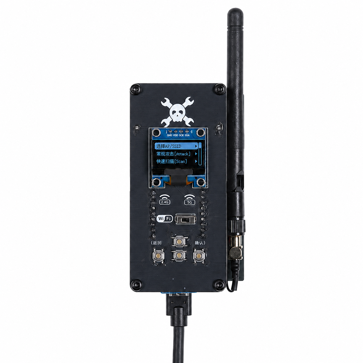 Network Commander BW16 Dual Band WiFi Security Audit Device