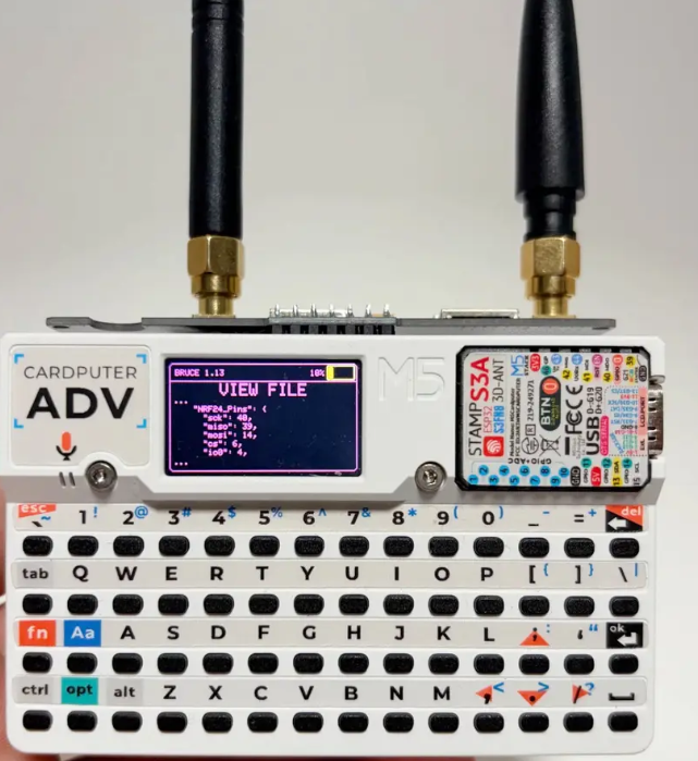 C1101 nRF24 RF CAP for CardPuter ADV