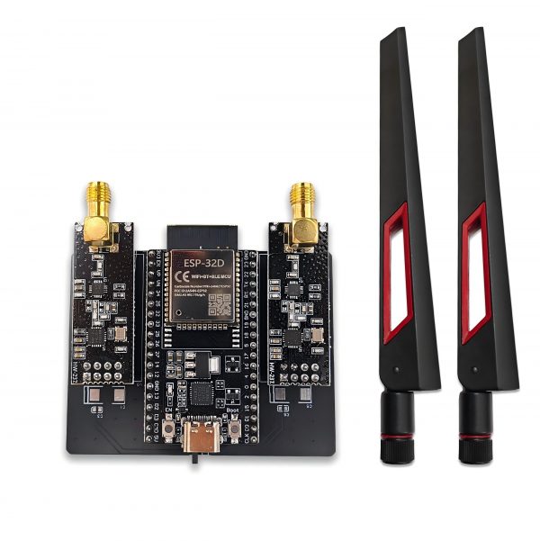 ESP32 + NRF24L01 PA LNA 2.4GHz Module – Hacker Warehouse Asia